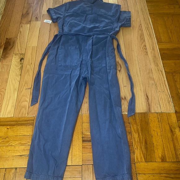 Old Navy BLUE Jean bodysuit - Picture 2 of 4